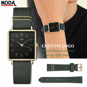 <span class=keywords><strong>Montre</strong></span> de luxe pour femmes en acier inoxydable doré, mouvement <span class=keywords><strong>à</strong></span> quartz japonais, cadran <span class=keywords><strong>à</strong></span> aiguilles, bracelet en cuir décontracté, <span class=keywords><strong>montre</strong></span> tendance pour femmes - Product Image 1