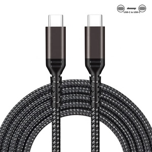 Siêu Nhanh 20W Fhort/Dài Nylon Bện Tùy Chỉnh Điện Thoại Di Động USB C Điện Đồng Bộ Ánh Sáng Sạc Dòng Dữ Liệu Cho Iphone Cáp - Product Image 6