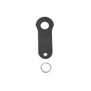 Yunnique – plaque de montage en acier inoxydable, noir et argent, pour support de téléphone pour moto et scooter, design géométrique PJ003 - Product Image 5