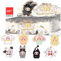 Caja Sorpresa BB3: Mini Peluches Llavero de la Serie Guía del Tiempo de Baby Three, Muñecos de Peluche Anime BB3