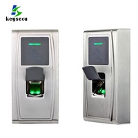 ZK MA300 Boîtier métallique étanche pour extérieur, lecteur d'empreintes digitales biométrique, capacité 3000, indice de protection IP65, contrôle d'accès, proximité RFID, carte 125 kHz