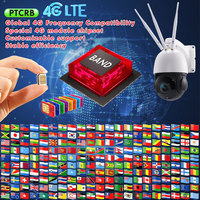 Cámara de Seguridad Solar TecDeft con IA, 5MP/8MP, Zoom Óptico 30X, PTZ, 4G SIM, POE, WiFi, Exterior, Impermeable, Audio Bidireccional, Detección de Movimiento