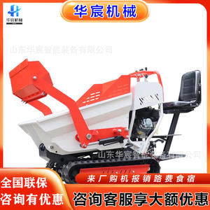 Crawler Tilting Front Truck Unloading Transport Vehicle Miniature Full Hydraulic Dump Truck <b>Small</b> Indoor Track Dumptruck Fans - Product Image 2