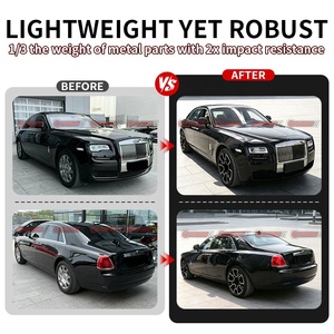 ชุดแต่งรอบคัน Rolls Royce Ghost สไตล์ MSY คาร์บอนไฟเบอร์+ไฟเบอร์กลาส กันชนหน้า สเกิร์ตข้าง กันชนหลัง สปอยเลอร์หลัง อะไหล่รถยนต์ - Product Image 2