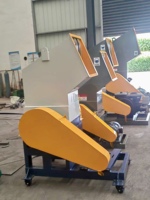 Prix de machine de broyeur en métal en plastique dur de mini déchets portatifs fabriqués en Chine garantie d'un an