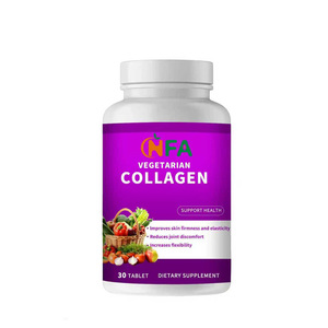 Venta al por mayor de fábrica de tabletas de proteína de colágeno para la belleza y el rejuvenecimiento de la piel manteniendo la vitalidad juvenil - Product Image 1