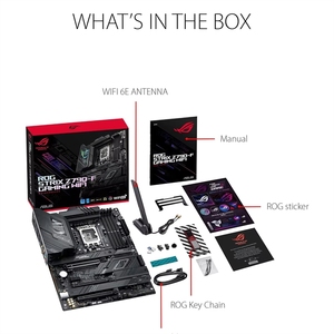 Carte mère LGA1851 pour <span class=keywords><strong>ROG</strong></span> STRIX Z890-F GAMING WIFI Intel Z890 DDR5 AI, processeurs Core Ultra non-ECC - Product Image 5