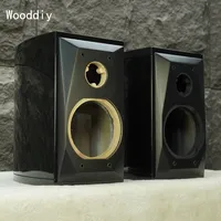 GOB-03 Hifi DIY 6.5 pouces 8 pouces Une paire de caissons de haut-parleurs vides Deux voies Placage en érable