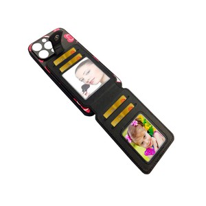 <span class=keywords><strong>เคส</strong></span>โทรศัพท์ TPU + PC + PU สำหรับ <span class=keywords><strong>iPhone</strong></span> 15 <span class=keywords><strong>14</strong></span> <span class=keywords><strong>13</strong></span> Pro Max พร้อมกระเป๋า<span class=keywords><strong>ใส่</strong></span>บัตร - Product Image 4