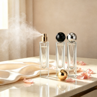 Flacon de parfum en verre transparent de luxe moderne 30ML
