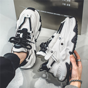 Nouvelle Arrivée Chaussures de Sport Décontractées pour Hommes Respirantes Antidérapantes Rehaussantes Toutes Saisons pour la Course en Extérieur - Product Image 2