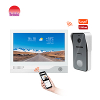 Interphone vidéo intelligent Tuya Morning Tech 2 fils avec écran tactile 7 pouces, contrôle d'accès et audio bidirectionnel OEM