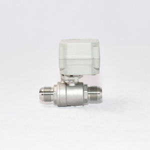 Vanne à boisseau sphérique électrique en acier inoxydable 1/2 po DN10 miniature intelligente avec commande électrique pour eau, air, température normale - Product Image 4