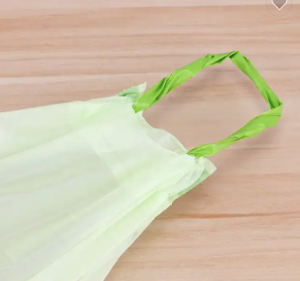 Bolsa de basura compostable biodegradable con cordón, productos ecológicos para el hogar - Product Image 2