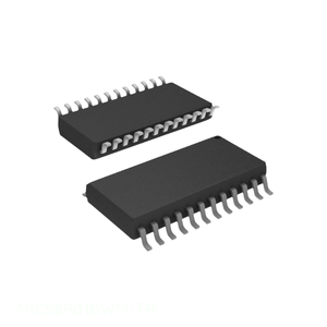 Componentes de circuito electrónico Power Management (PMIC) 24 SOIC MIC58P01BWM-TR en stock - Product Image 1