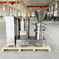 200kg/h Small Capacity Peanut Butter Production Line Stainless Steel Almond/Hazelnut Paste /Sesame Jam Making Machine