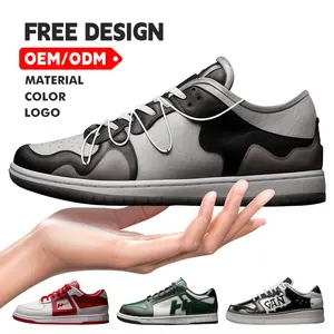 Oem Custom Shoe Brand Design White Shoes Manufacturers With My Own Logo High Quality Sneakers For Men