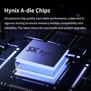 JAZER 16 Go DDR5 6000 MHz RGB RAM DIMM CL28 Module de mémoire Hynix A-Die certifié ECC pour PC de jeu, garantie 3 ans - Product Image 5