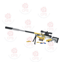 Nouveau lanceur de fléchettes en mousse souple AWM 2024, pistolet à balles souples en plastique de 109 cm, ensemble de jouets pour enfants, pour garçons et filles