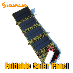 Panel Solar Monocristalino Plegable de 30W con 2 Puertos USB y Corriente de 5A, Resistente al Agua, para Uso en Exteriores - Product Image 1