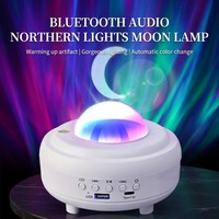 Projecteur Galaxie Veilleuse Haut-parleur Bluetooth Ciel Étoilé RGB Rechargeable USB Décoration Maison Chambre Éclairage Ambiance Affichage