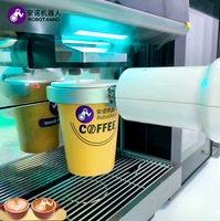 Anno Robot Latte Art Impression Café Bar