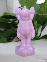 Kit d'ours violent en peluche, peinture fluide, décorations créatives pour la maison, poupée, figurine, jouets Gi, DIY