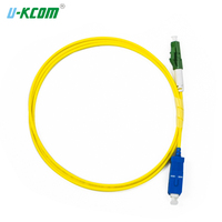 Cable de Fibra Óptica Monomodo Simplex SC UPC a LC APC, Precio de Fábrica, OS2 LSZH, Grado Operativo, 9/125