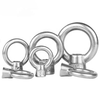 Écrou à œil de levage en acier inoxydable 316 Marine JIS1169 10 mm (3/8 pouce) UNC BSF BSP Rigging Ship Yacht Boat Hardware Accessories