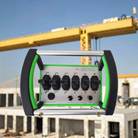 Télécommande de grue entièrement automatique à 6 voies et 6 fonctions Bonne sensibilité Boîte de camion en métal compatible Palfinger HMF Fassi