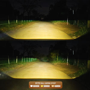 GPNE GF21X Triple Colors Biled Led Fog Lamp Projector Lens 2.0 Inch Lens Bi Led Projector for Car Fog Light - Product Image 6