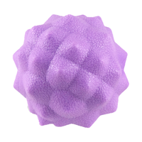 Ballon de massage à picots en gros, logo personnalisé OEM, pour points de pression profonds, récupération musculaire, usage domestique et fitness