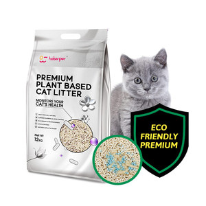 Litière pour chat en tofu, la plus vendue, en vrac, 99 % sans poussière, hautement absorbante, agglomérante, pour le suivi de la santé des chats - Product Image 1