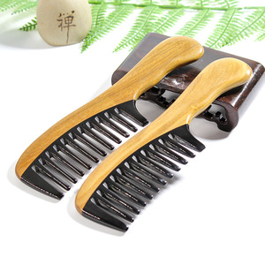 Sandalwood Scalp <b>Massage</b> Hair Brush 15-20Cm For <b>Head</b> Relief And Hair Care - Product Image 2