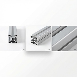 Perfil <span class=keywords><strong>de</strong></span> Aluminio Estándar 4040 con Ranura en T Anodizado en Plata para Estructura <span class=keywords><strong>de</strong></span> <span class=keywords><strong>Banco</strong></span> <span class=keywords><strong>de</strong></span> <span class=keywords><strong>Trabajo</strong></span> Industrial - Product Image 2