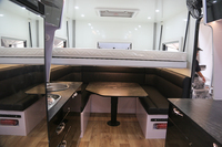 Ecocampor 4x4 Camping-car en aluminium à glissière pour pick-up avec salle de bain, cuisine, énergie solaire, camping-car tout-terrain pour pick-up