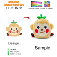 Sac à dos en peluche créatif personnalisé, personnalisation de sacs en peluche, fabricant professionnel à votre service