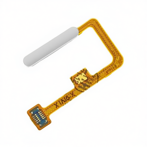 Cavo flessibile per pulsante di accensione Xiaomi Mi11 Lite con lettore di impronte digitali, design a barra argentata - Product Image 1