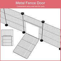 Personnalisé intérieur extérieur portable en fil métallique parc pour petits animaux parc pour animaux de compagnie cage pour cochons d'inde chiot stylo de jeu lapin parc