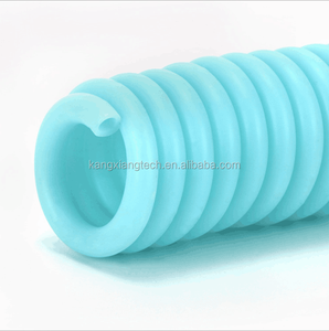 خرطوم سيليكون ملفوف عالي الجودة مخصص، أنبوب تلسكوبي لآلة البيرة وأجهزة التجميل، أنبوب هواء مرن ومتين من المطاط والبولي يوريثين من المصنع - Product Image 1