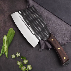 En stock Petit couteau de boucher pratique de <span class=keywords><strong>6</strong></span> pouces Couteau de boucher de cuisine en acier inoxydable forgé à la main - Product Image 1