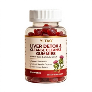 Gummies Détox Foie Marque Blanche/OEM/ODM : Soutien Hépatique, Renforcement des Enzymes Digestives, Immunité Renforcée – Complément Alimentaire Herbal - Product Image 1