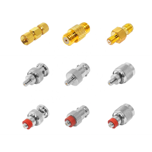 Заводская поставка Microdot UNF 10-32 M5 гнездо SMA/BNC/TNC/10-32 штекер гнездо RF коаксиальный кабель конвертер разъем - Product Image 1