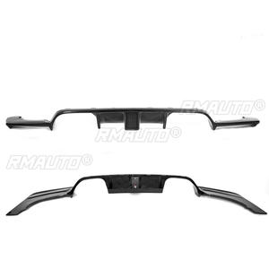 <b>Car</b> Rear Bumper <b>Diffuser</b> Lip With Lamp LightFor BMW F80 M3 F82 M4 2015-2020 Spoiler Protector Splitter Carbon Fiber Style - Product Image 5