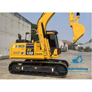 Excavadora de cadenas Komatsu PC130 usada en excelentes condiciones, pocas horas de trabajo, motor de 13 toneladas, muy rentable. - Product Image 1