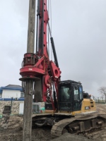 Machine de forage rotative SANY SR155 d'occasion à vendre, pompe à engrenages intégrée, compatible avec les foreuses rotatives SR285, SR255C, SR220, SR155
