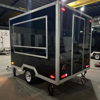 SQ Modèle 9 Pieds Remorque Hot Dog Chariot à vendre Camion de nourriture à vendre Petit camion de nourriture