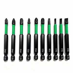 Guest Quality Screwdriver <b>Bit</b> Set Ph123 Pz123 Sl346 T20 75mm Magnetic Anti Slip For Electric <b>Drill</b> - Product Image 3