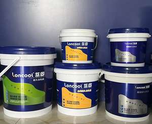 पानी आधारित वाटरप्रूफ ऐक्रेलिक पॉलिमर बाहरी सफेद रेशम लेटेक्स पेंट चमक पेंट लेटेक्स - Product Image 5