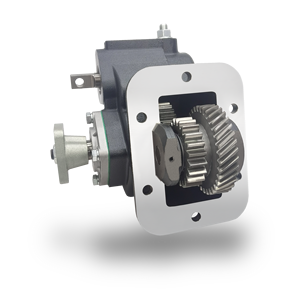 Pompe à engrenages hydraulique PTO3579JW pour les prises de force de camions bennes japonais Hino KP1405, type boîte de vitesses à pompe à huile - Product Image 3